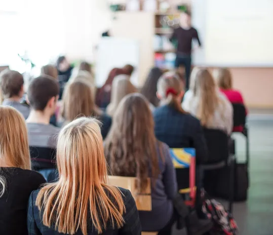 Classe avec plusieurs étudiants